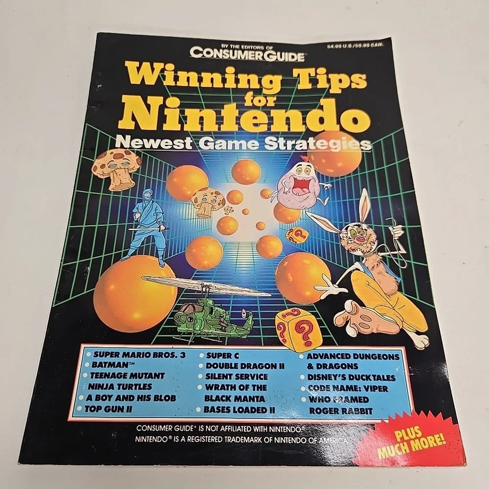 Vintage Consumer Guide Winning Tips for Nintendo Games‎